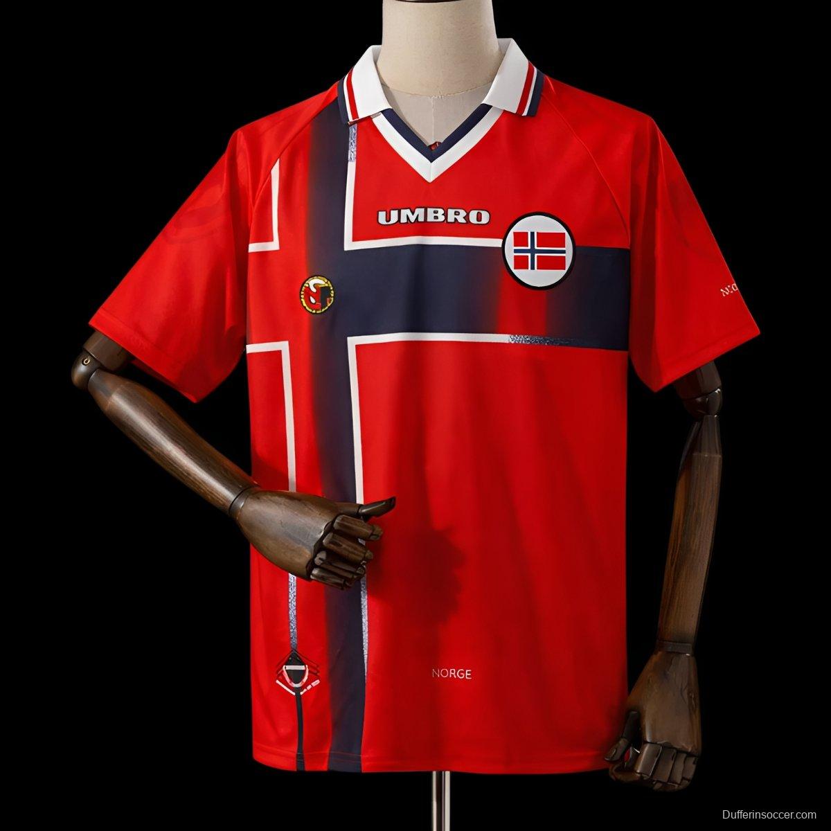 Retro 1997 Norway Home Jersey