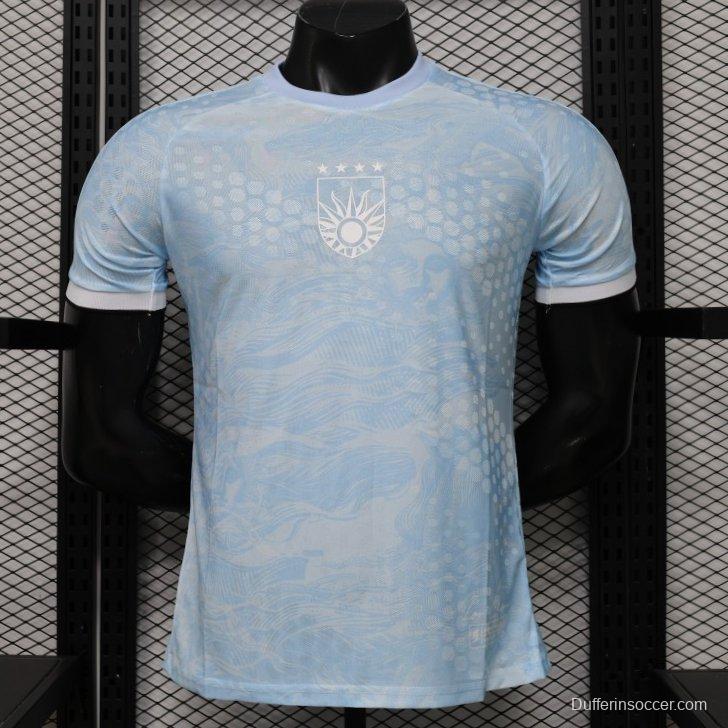 Player Version 2026 Uruguay Home  Light Blue Special Edition Jersey