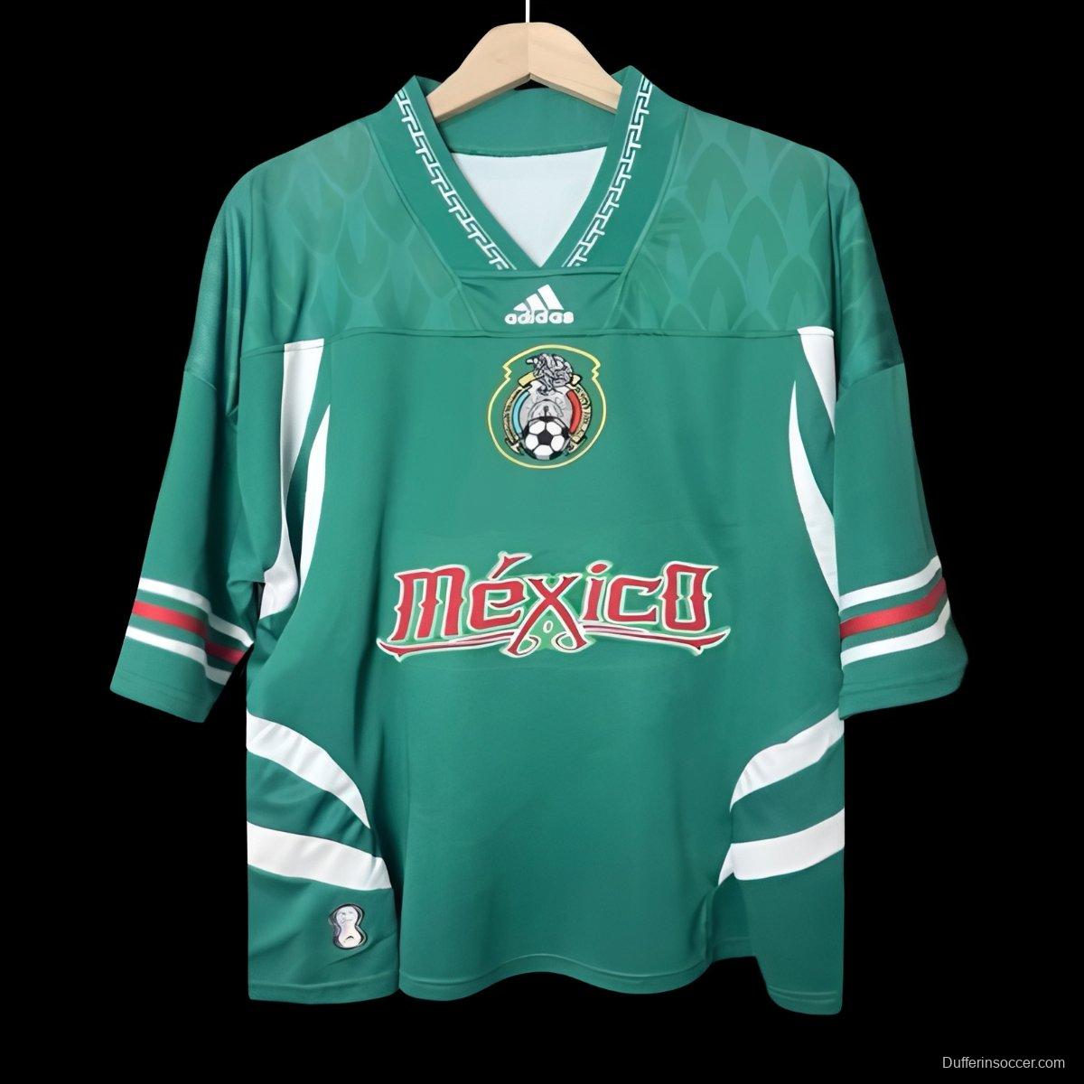 2026 Mexico Bringback Remixed Green Jersey Oversized Fit