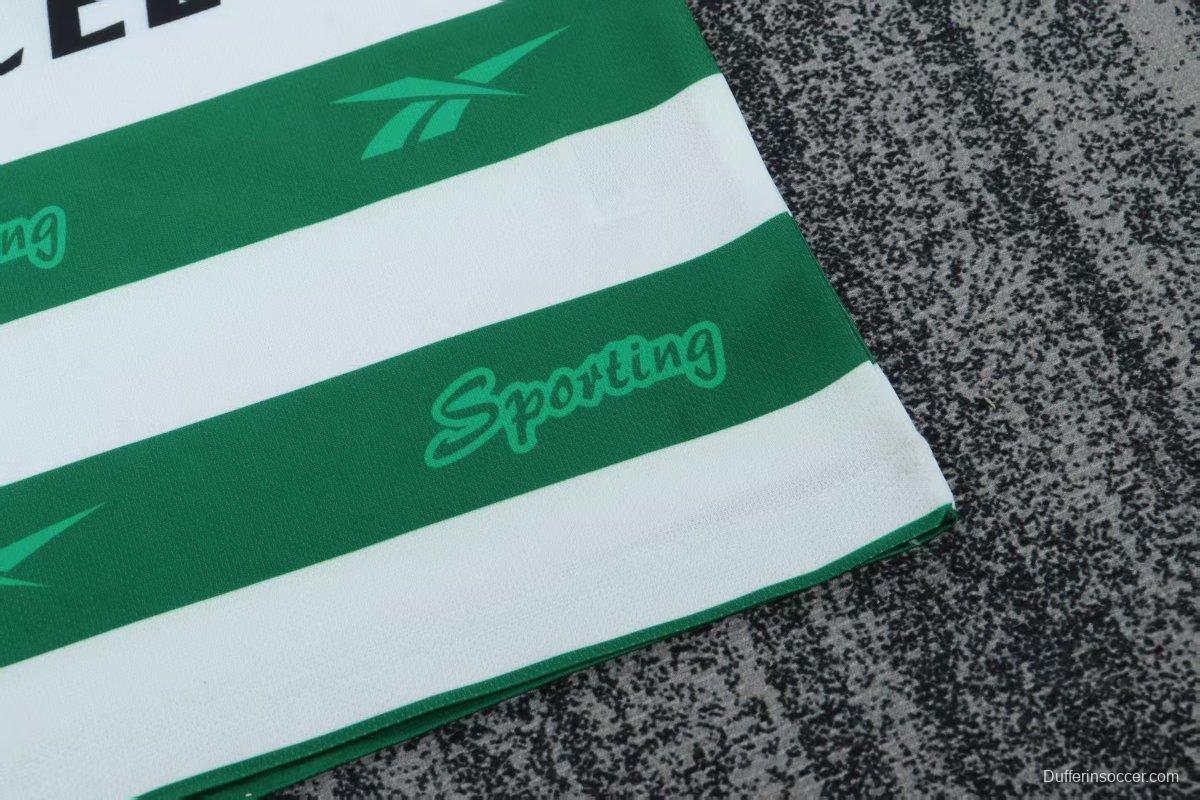 Retro 99/00 Kids Sporting Lisbon Home Jersey