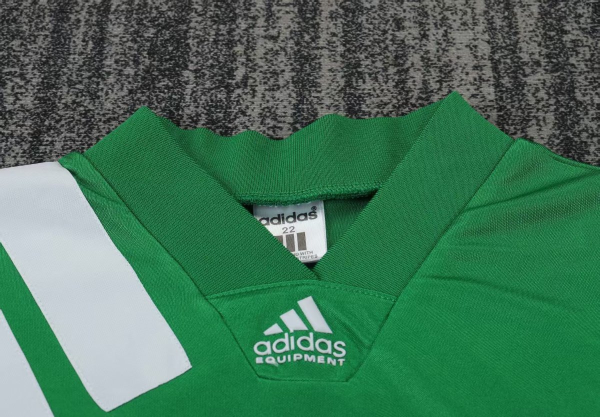 Retro 92/93 Kids Liverpool Away Green Jersey