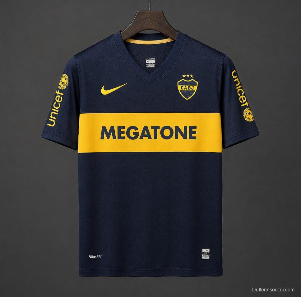 Retro 2007/08 Boca Juniors Home Jersey