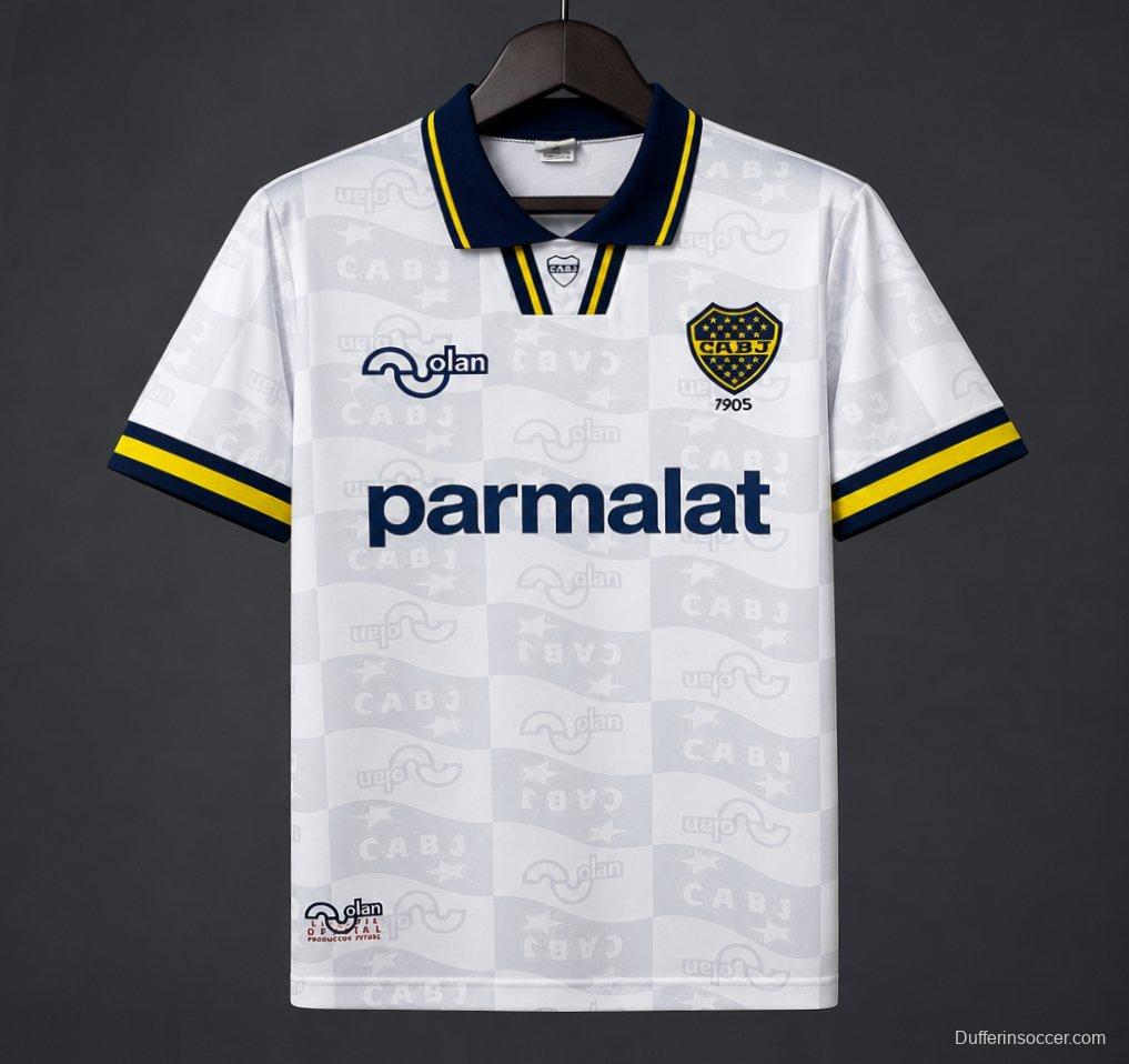 95/96 Retro Boca Juniors Away Jersey