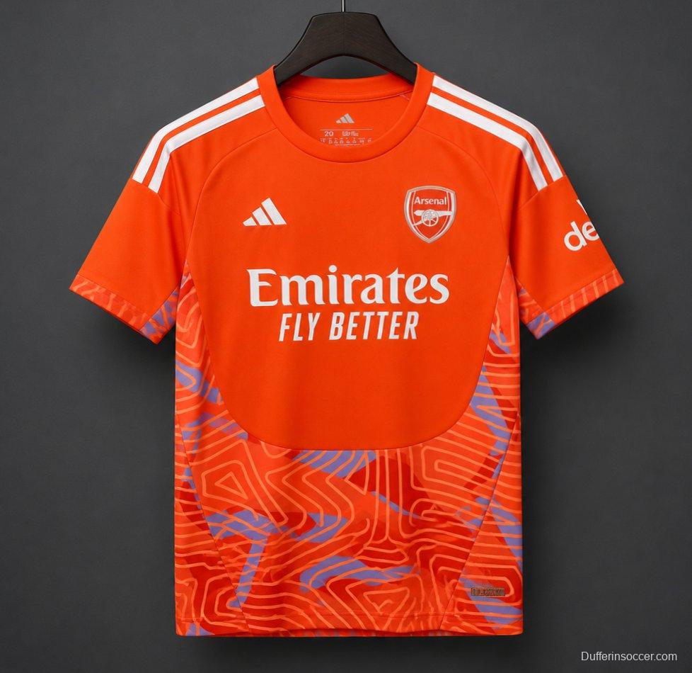 26/27 Arsenal Goalkeeper Orange Jersey