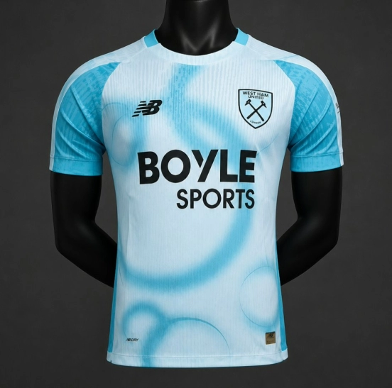 Player Version 26/27 West Ham United Third White & Blue Jersey