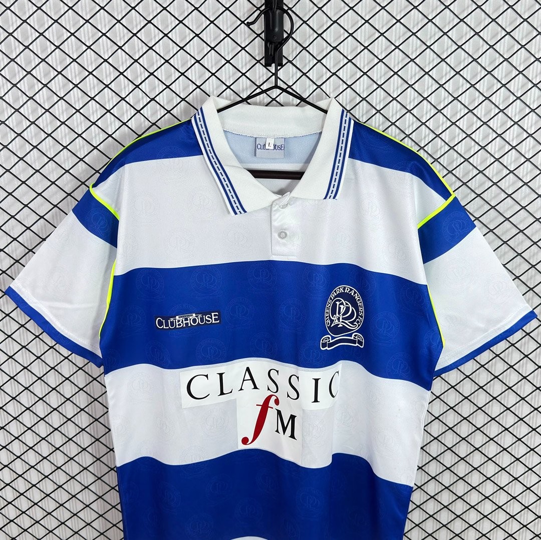 Retro 92/93 Queens Park Rangers QPR Home Blue/White Jersey